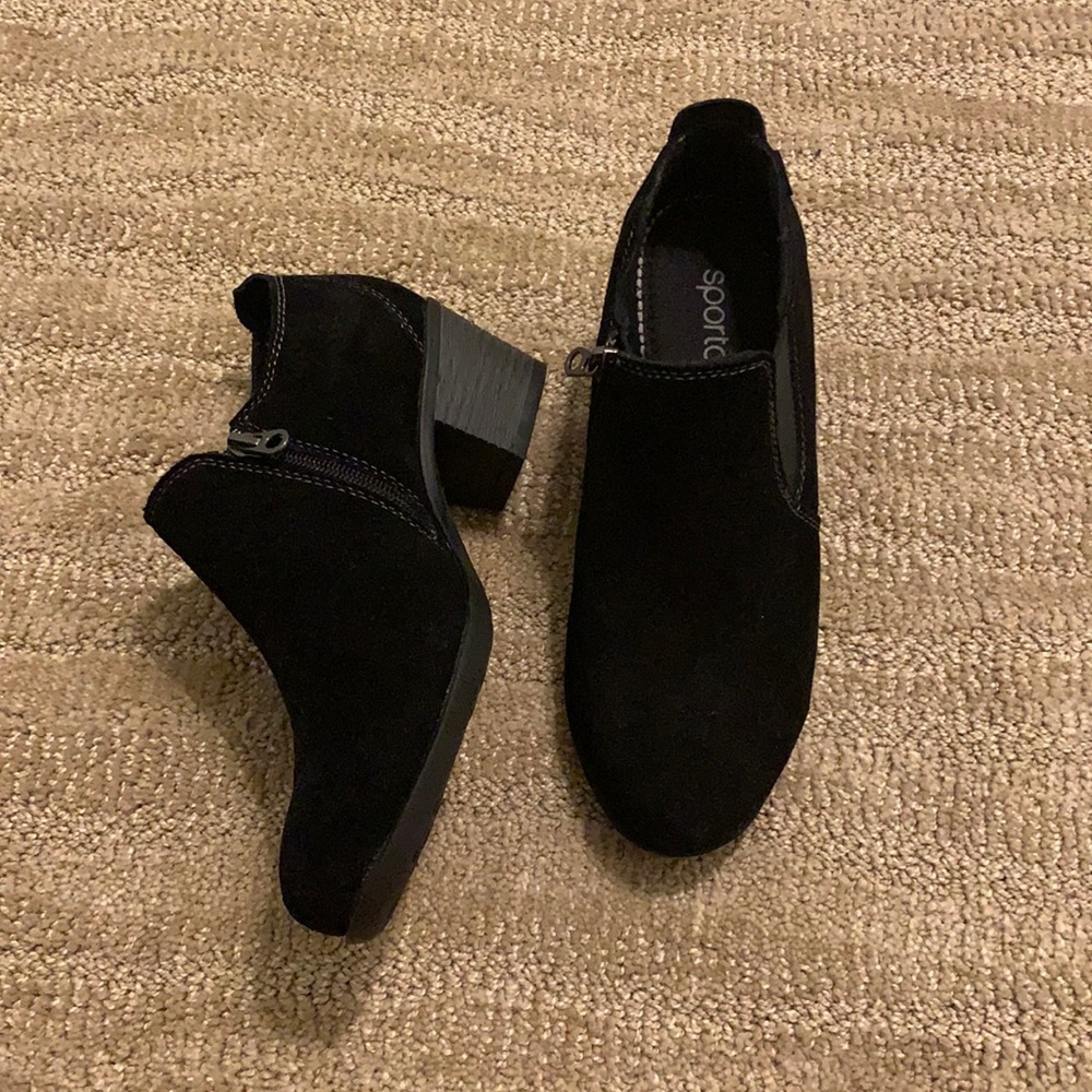Sporto black booties- brand new
